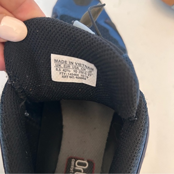 Salomon XA Pro 3D V8 Trail Poseidon  Violet Indigo Blue Hiking Shoes Women's 10 - Picture 7 of 8